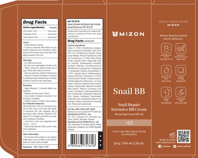 Carton Image (Snail Bb 23 Carton)